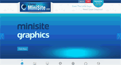Desktop Screenshot of cheapminisite.com